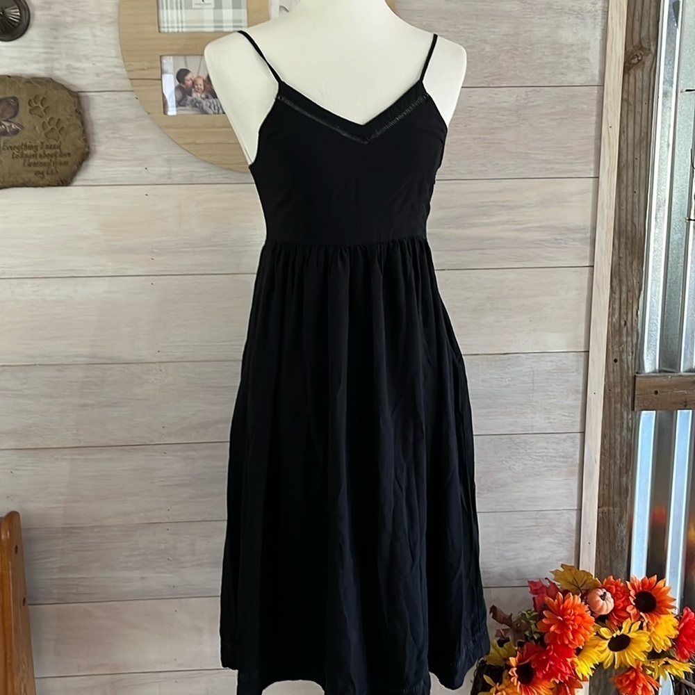 Old Navy Black Speghetti Dress XS